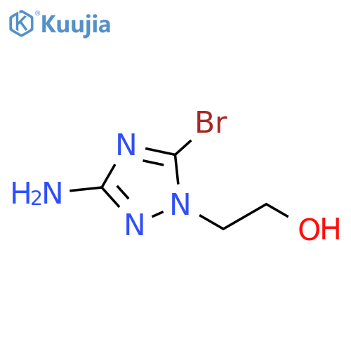 1H-1,2,4-Triazole-1-ethanol, 3-amino-5-bromo- structure