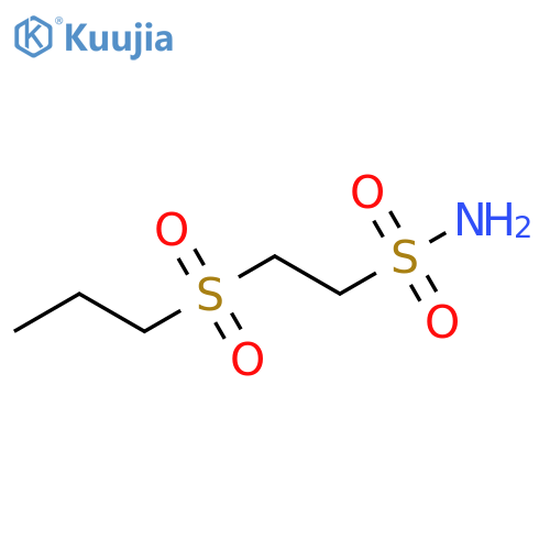 2-(propane-1-sulfonyl)ethane-1-sulfonamide structure