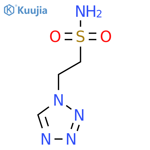 2-(1H-1,2,3,4-tetrazol-1-yl)ethane-1-sulfonamide structure