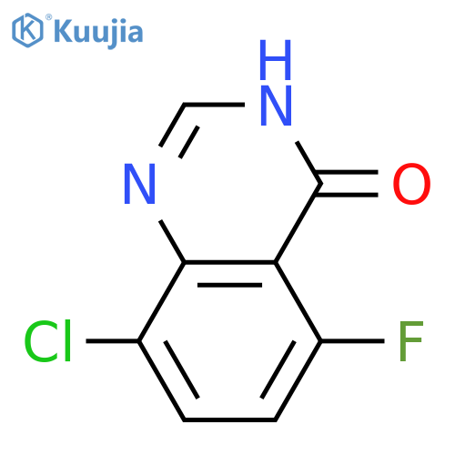 8-Chloro-5-fluoro-3H-quinazolin-4-one structure