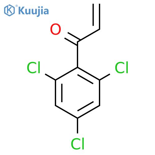1-(2,4,6-trichlorophenyl)prop-2-en-1-one structure