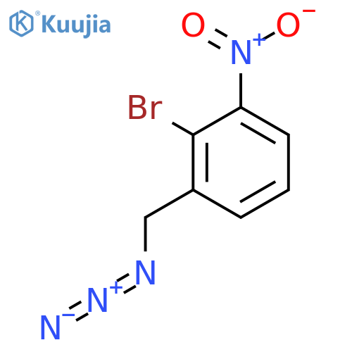 1-(Azidomethyl)-2-bromo-3-nitrobenzene structure