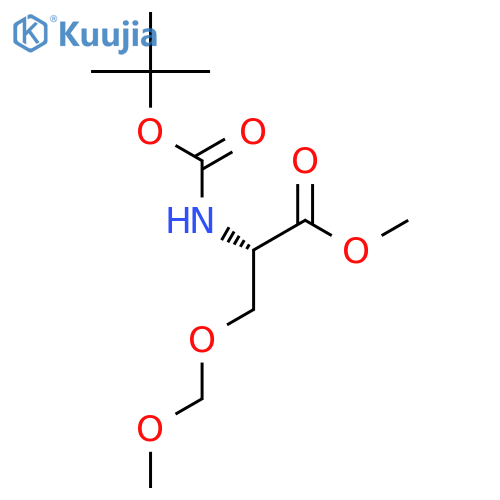 L-SERINE, N-[(1,1-DIMETHYLETHOXY)CARBONYL]-O-(METHOXYMETHYL)-, METHYL ESTER structure
