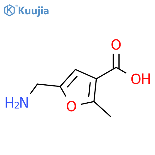 5-(aminomethyl)-2-methylfuran-3-carboxylic acid structure