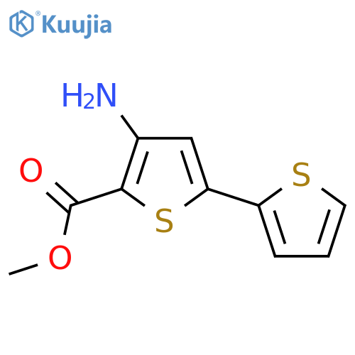 Methyl 4-amino-[2,2'-bithiophene]-5-carboxylate structure