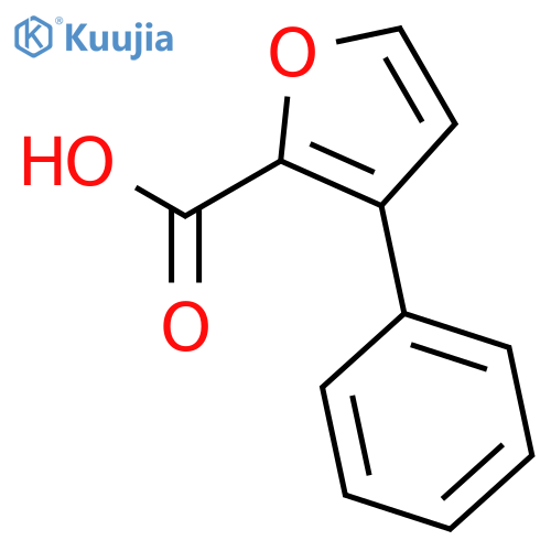 3-Phenylfuran-2-carboxylic acid structure