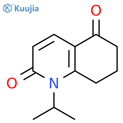 1-Isopropyl-7,8-dihydro-1H,6H-quinoline-2,5-dione structure