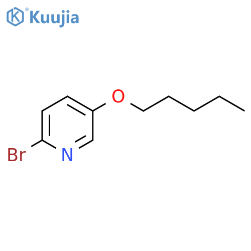 2-Bromo-5-(pentyloxy)pyridine structure