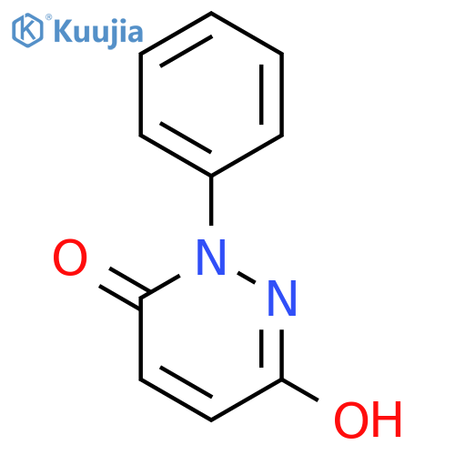 6-Hydroxy-2-phenylpyridazin-3(2H)-one structure