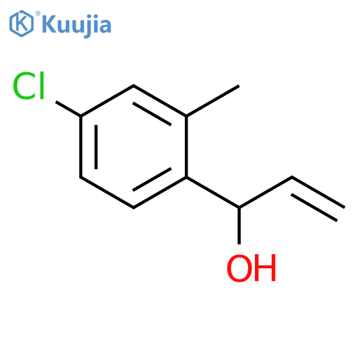 1-(4-chloro-2-methylphenyl)prop-2-en-1-ol structure