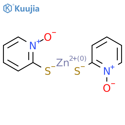 Bis((1-oxidopyridin-2-yl)thio)zinc structure