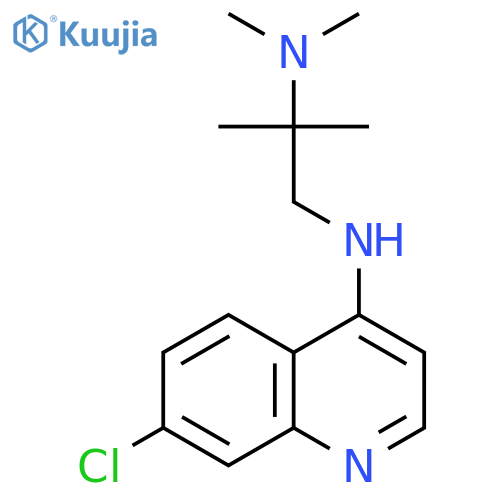 1,2-Propanediamine, N1-(7-chloro-4-quinolinyl)-N2,N2,2-trimethyl- structure