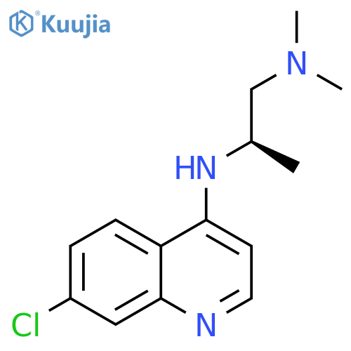 1,2-Propanediamine, N'-(7-chloro-4-quinolinyl)-N,N-dimethyl-, (2R)- structure