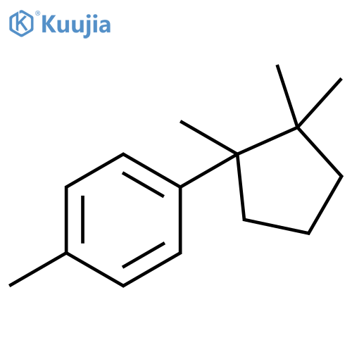 (R)-1-Methyl-4-(1,2,2-trimethylcyclopentyl)benzene structure