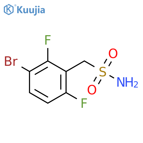 (3-bromo-2,6-difluorophenyl)methanesulfonamide structure