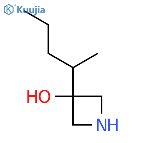 3-(pentan-2-yl)azetidin-3-ol structure