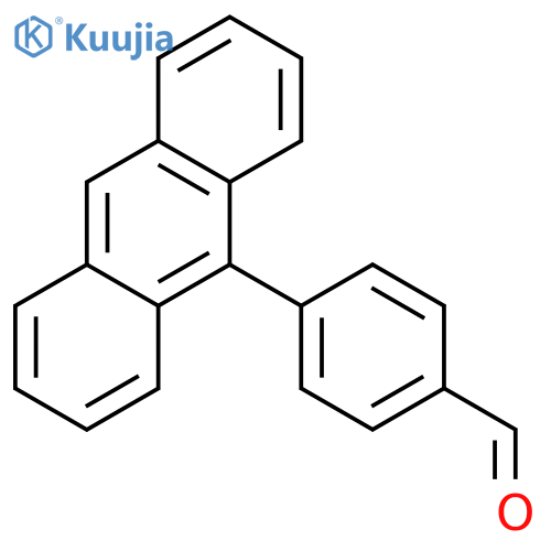 4-(Anthracen-10-yl)benzaldehyde structure