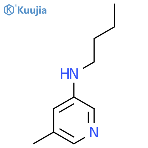N-Butyl-5-methylpyridin-3-amine structure