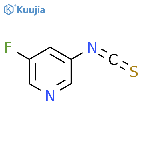 3-Fluoro-5-isothiocyanatopyridine structure