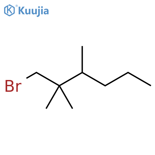 Hexane, 1-bromo-2,2,3-trimethyl- structure