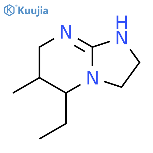 5-ethyl-6-methyl-2H,3H,5H,6H,7H,8H-imidazo1,2-apyrimidine structure