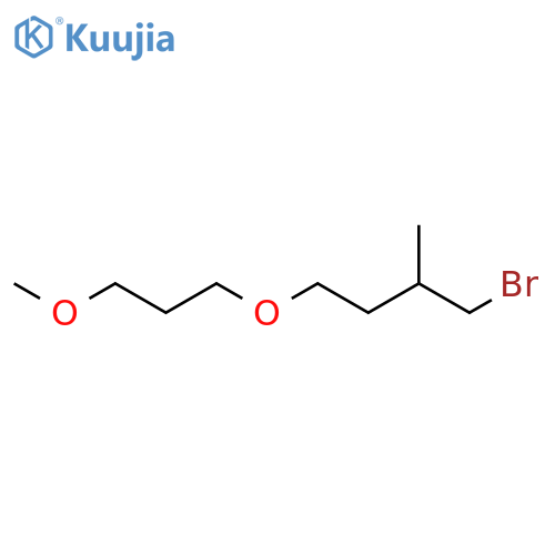 Butane, 1-bromo-4-(3-methoxypropoxy)-2-methyl- structure
