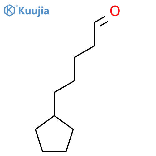 5-cyclopentylpentanal structure
