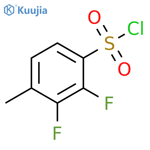 2,3-Difluoro-4-methylbenzenesulfonyl Chloride structure