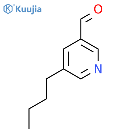 5-Butylpyridine-3-carbaldehyde structure