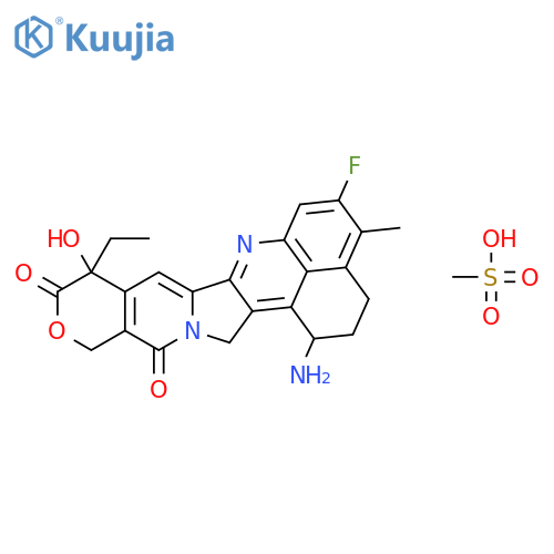 Exatecan mesylate structure