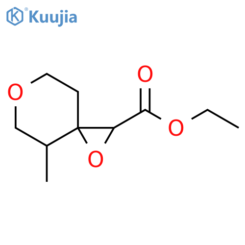 1,6-Dioxaspiro[2.5]octane-2-carboxylic acid, 4-methyl-, ethyl ester structure