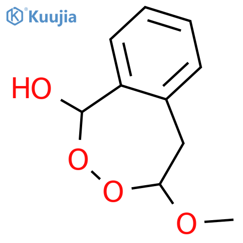 1H-2,3-Benzodioxepin-1-ol, 4,5-dihydro-4-methoxy- structure
