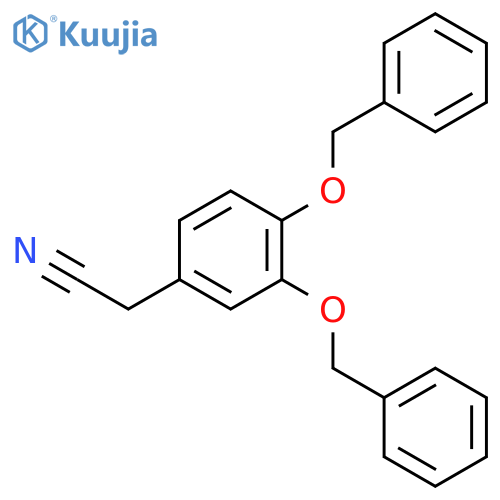 3,4-Dibenzyloxyphenylacetonitrile structure