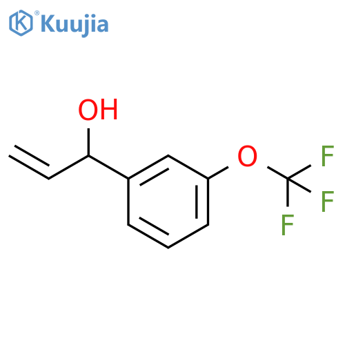 1-3-(trifluoromethoxy)phenylprop-2-en-1-ol structure