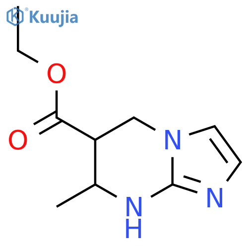 ethyl 7-methyl-5H,6H,7H,8H-imidazo1,2-apyrimidine-6-carboxylate structure