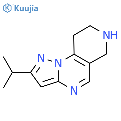 4-(propan-2-yl)-2,3,7,11-tetraazatricyclo7.4.0.0,2,6trideca-1(9),3,5,7-tetraene structure