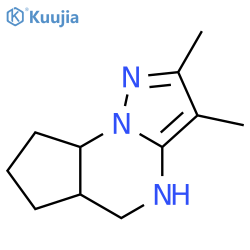 10,11-dimethyl-1,8,12-triazatricyclo7.3.0.0,2,6dodeca-9,11-diene structure