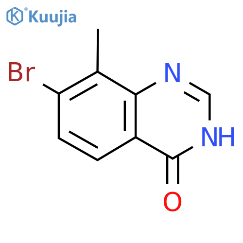 7-Bromo-8-methyl-3,4-dihydroquinazolin-4-one structure