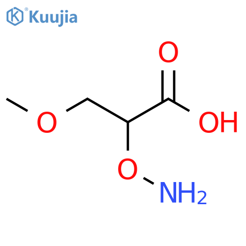 2-(aminooxy)-3-methoxypropanoic acid structure