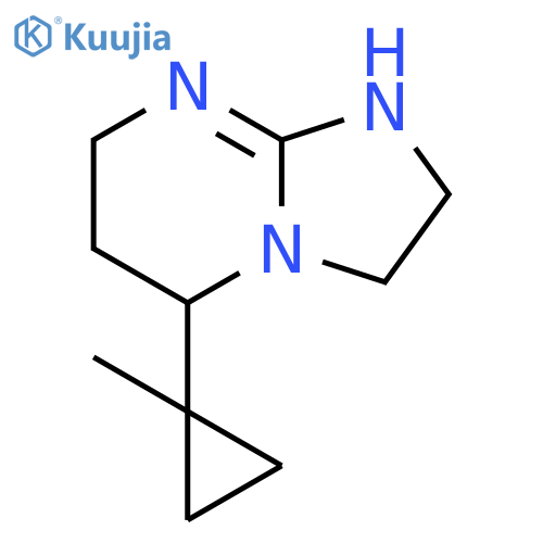 5-(1-methylcyclopropyl)-2H,3H,5H,6H,7H,8H-imidazo1,2-apyrimidine structure