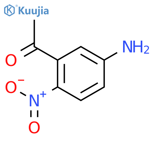 1-(5-amino-2-nitro-phenyl)-ethanone structure