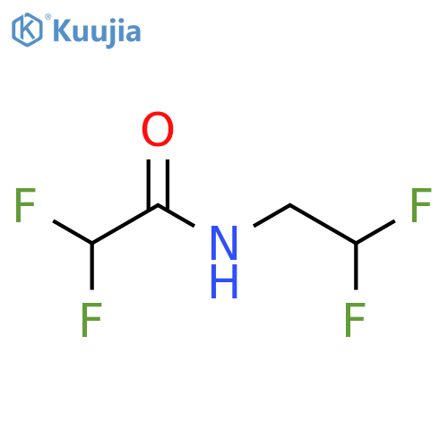 Acetamide, N-(2,2-difluoroethyl)-2,2-difluoro- structure