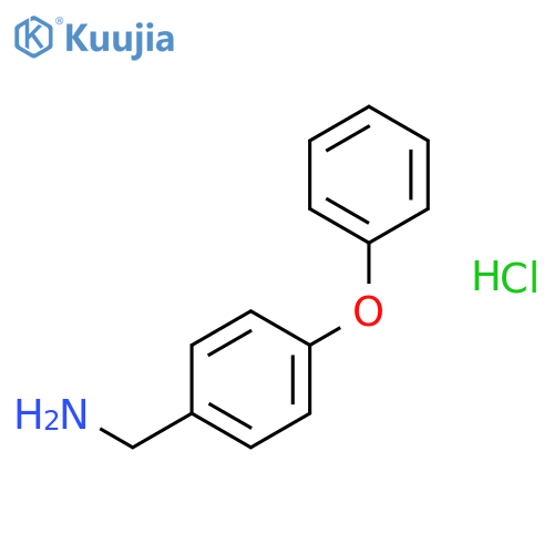(4-Phenoxyphenyl)methanamine hydrochloride structure