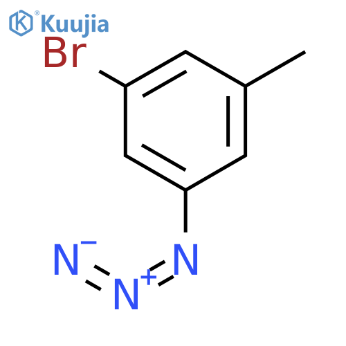 1-azido-3-bromo-5-methylbenzene structure
