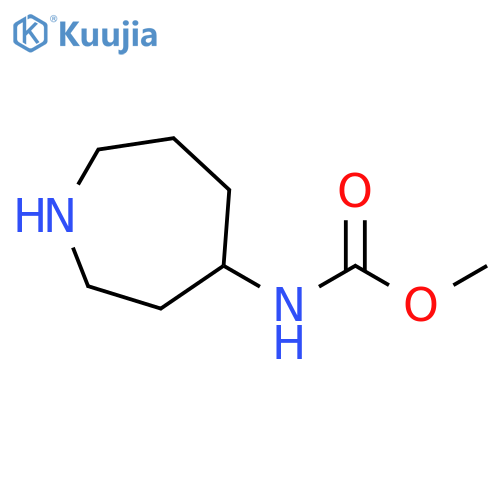 Carbamic acid, N-(hexahydro-1H-azepin-4-yl)-, methyl ester structure