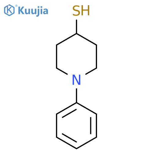 1-Phenylpiperidine-4-thiol structure