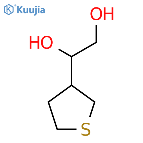 1-(thiolan-3-yl)ethane-1,2-diol structure
