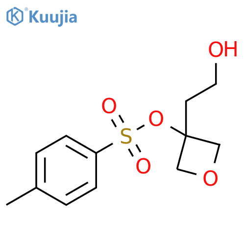 2-(3-hydroxyoxetan-3-yl)ethyl 4-methylbenzene-1-sulfonate structure