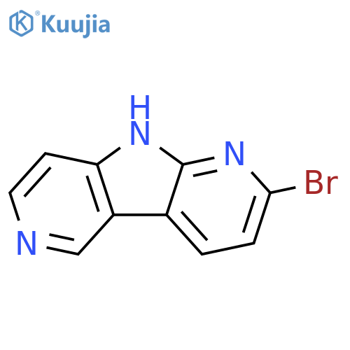 2-Bromo-9H-pyrrolo[2,3-b:4,5-c’]dipyridine structure