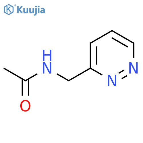 N-[(pyridazin-3-yl)methyl]acetamide structure